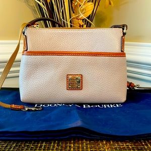 Dooney and Bourke Pebble Grain Ginger Crossbody